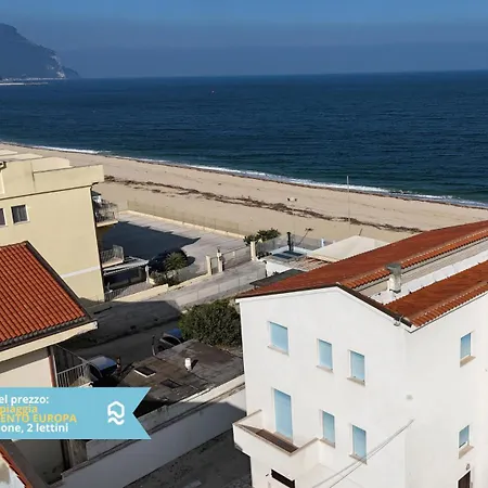 Rs316 - Marcelli, Bilocale In Fronte Mare Pt *